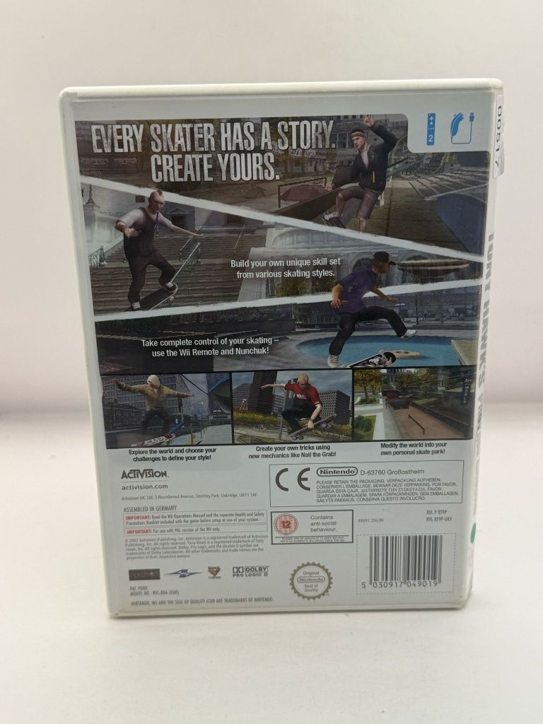 Tony Hawks Proving Ground 3xA Wii nr 6524
