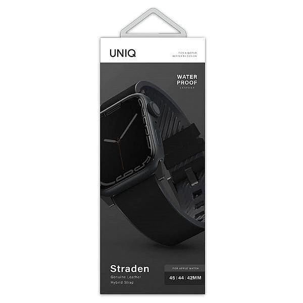 Pasek UNIQ Straden Leather Hybrid Strap na Apple Watch 1/2/3/4/5/6/7/8