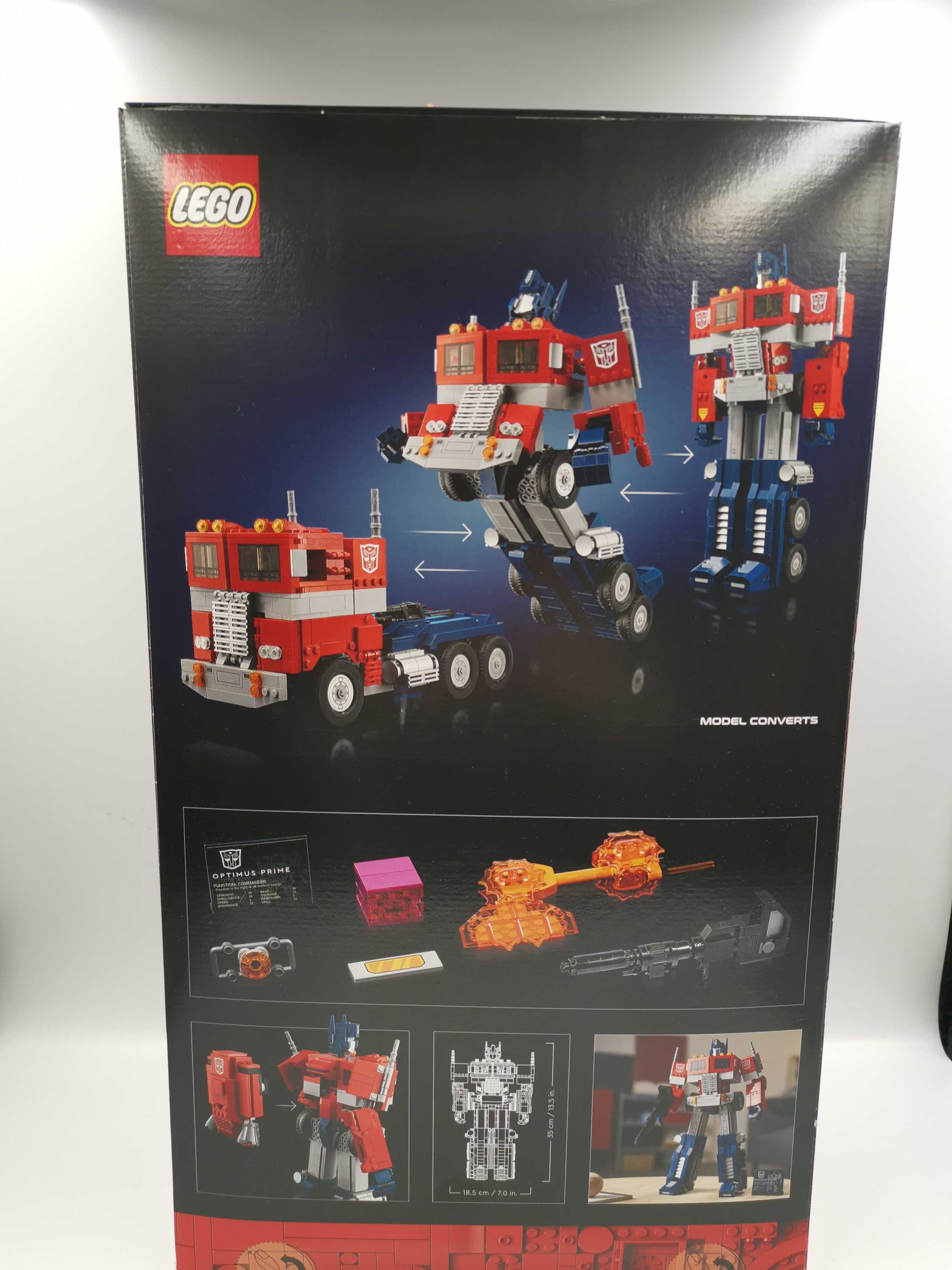 Na Lewara Lego Transformers Optimus Prime 10302