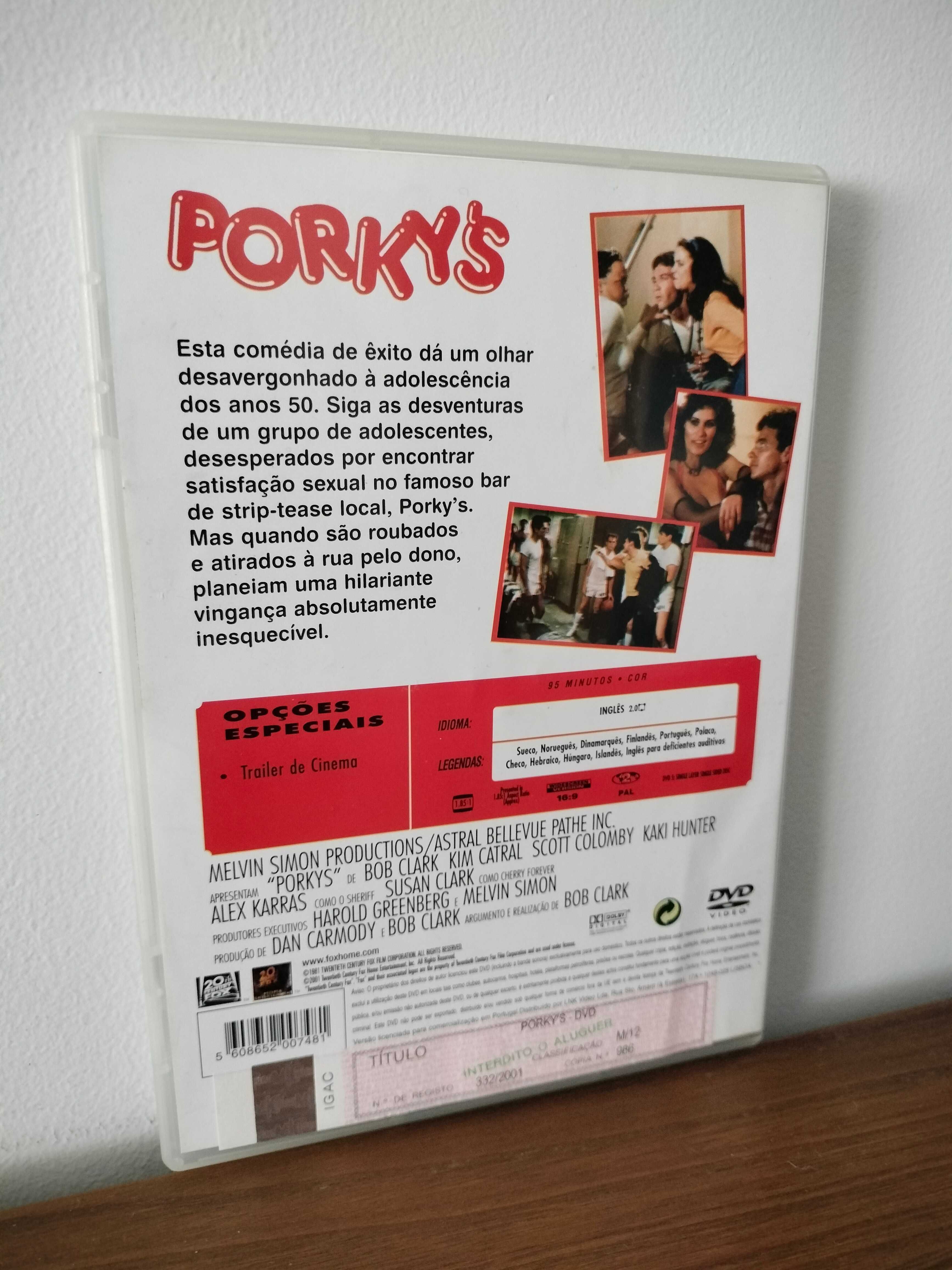 Filme DVD: Porkys