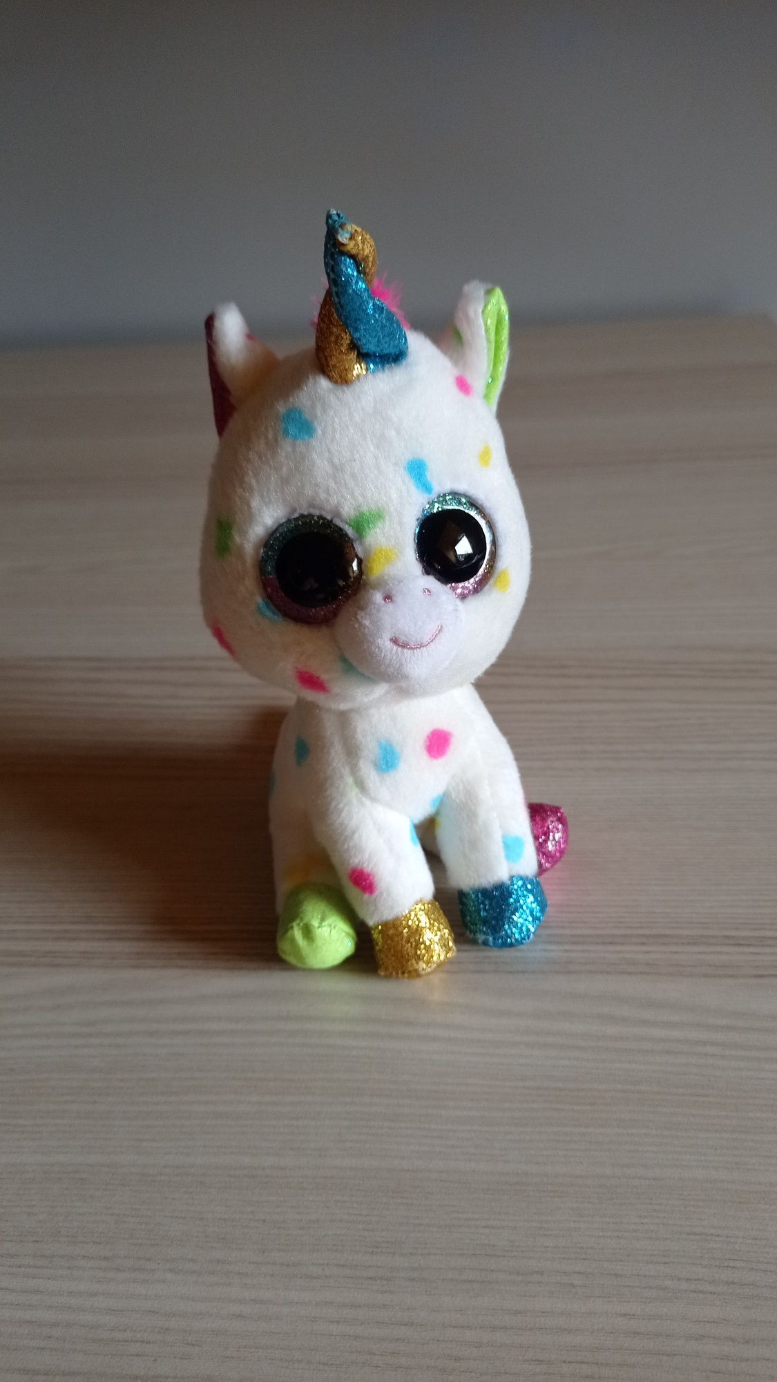 Org Maskotka TY Beanie Boos - Jednorożec Harmonie 20 cm piękny pluszak