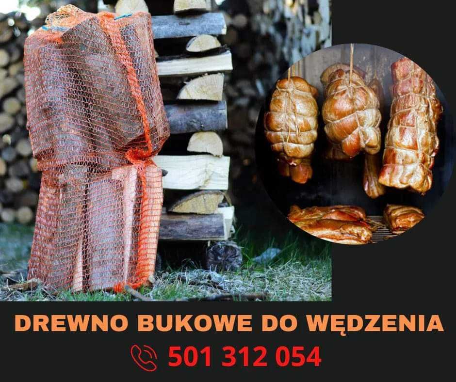 Drewno bukowe do wędzenia w workach