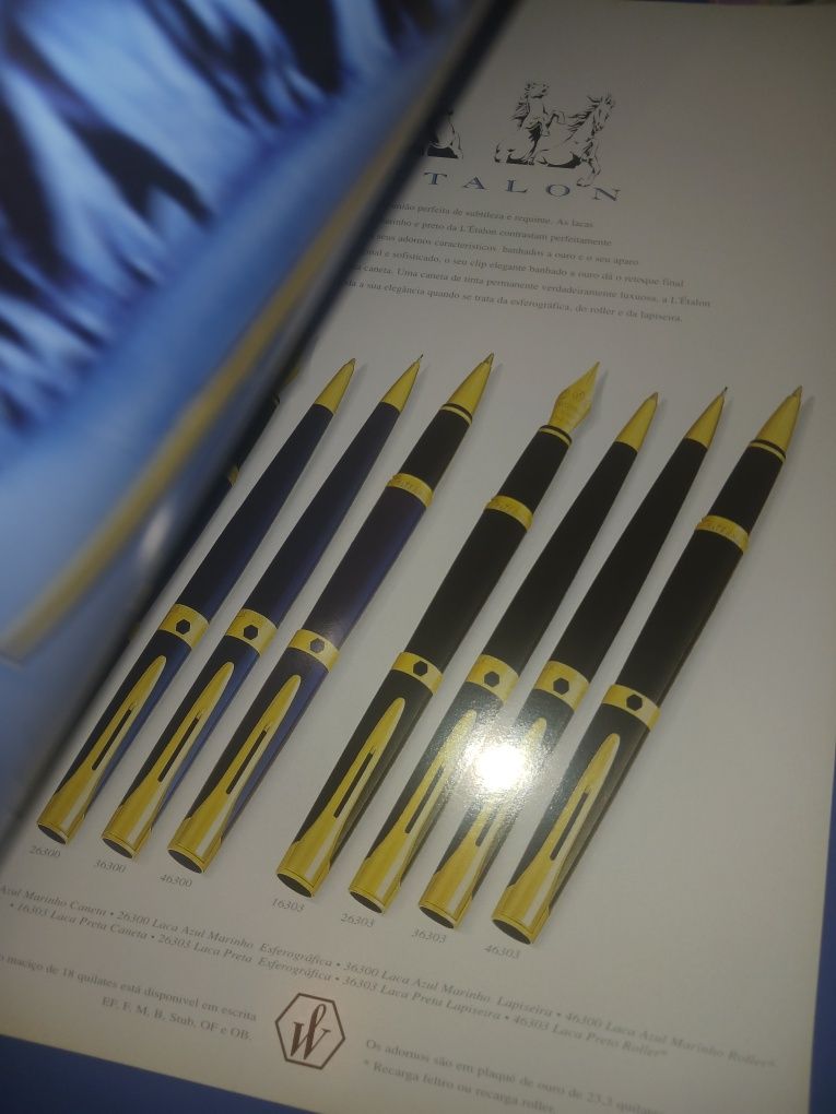 Revista warterman canetas