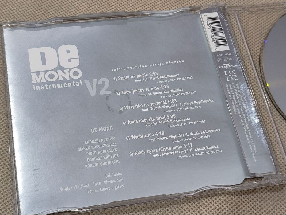 De Mono Instrumental V2, unikat 2000