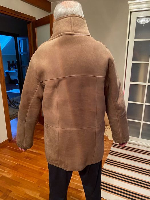 Kożuch męski XXL prawdziwy