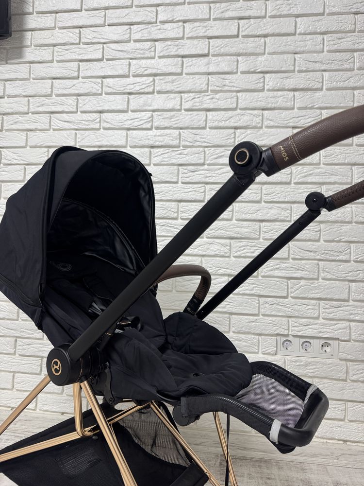 Cybex mios прогулянкова коляска rose gold