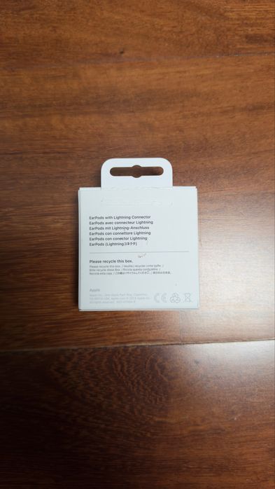 Auriculares Apple com fio entrada lightning originais