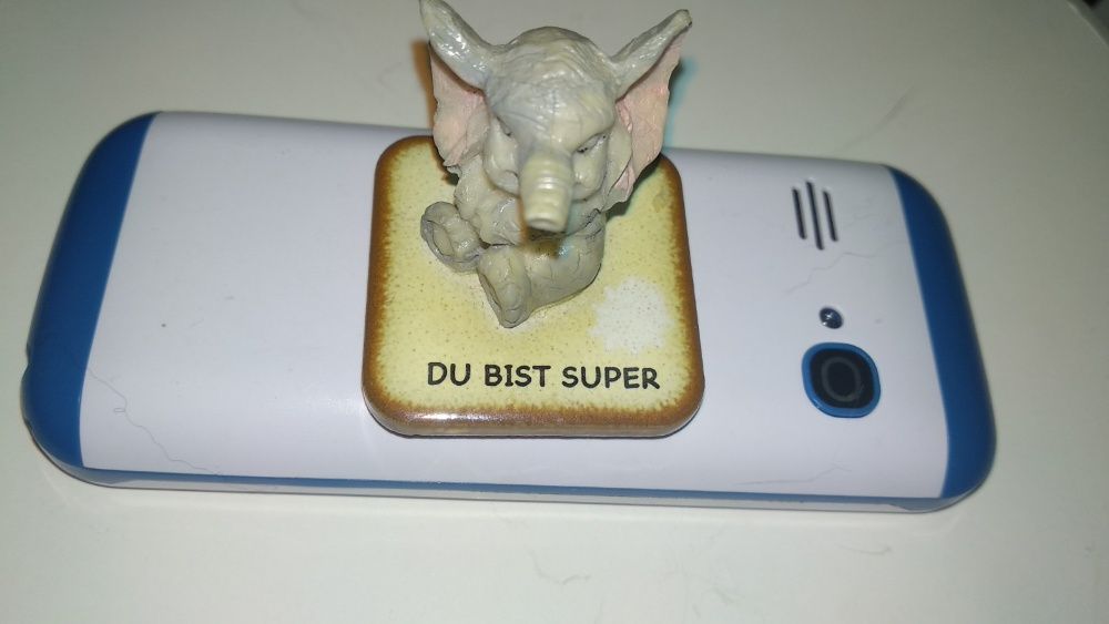 фигурка сувенир керамика слон слоник статуэтка германия 4 см целый