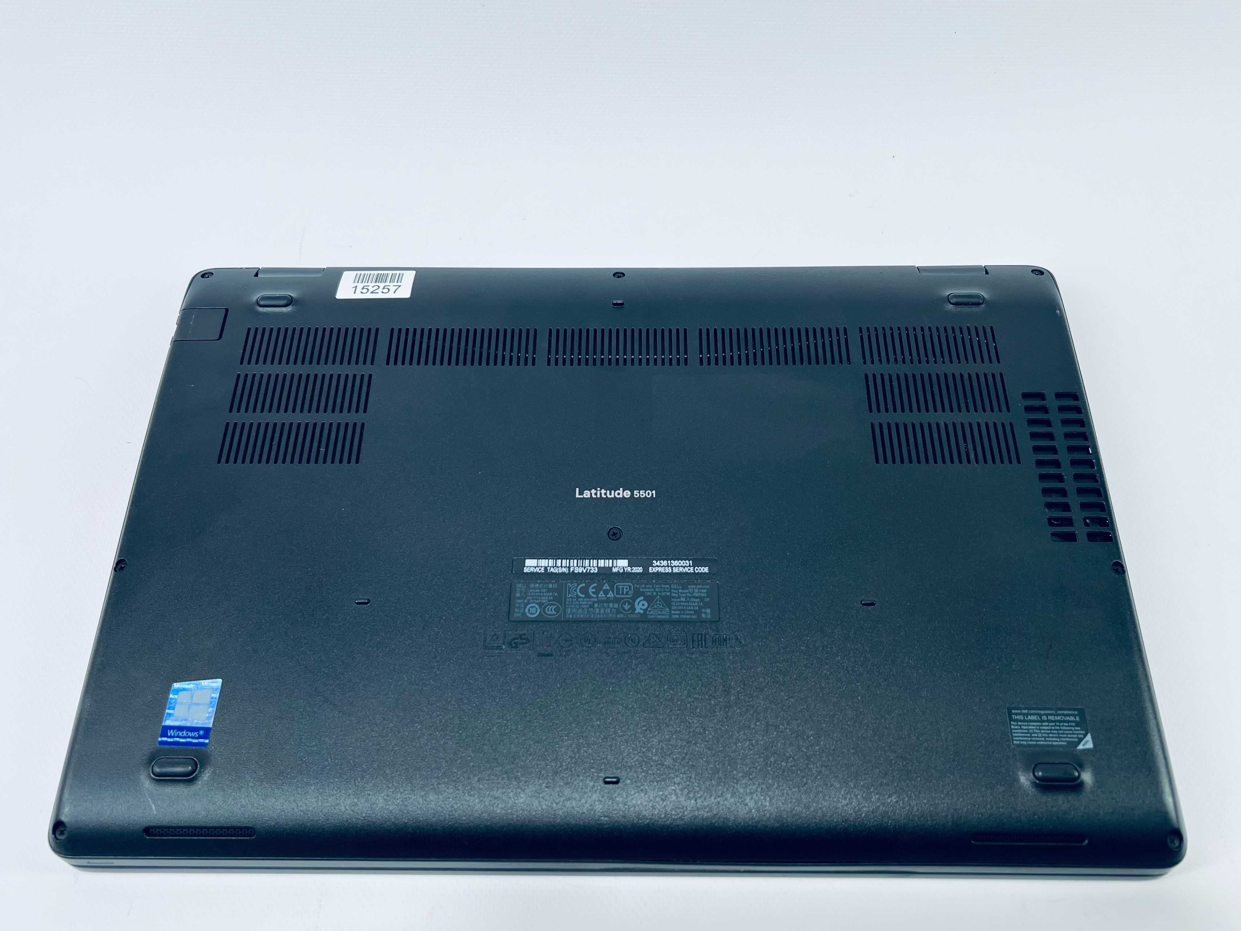 Dell Latitude 5501, i5-9400H, 16gb, 256gb, 15.6 IPS/ GeForce MX150 2gb
