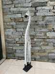 0. Escultura Girafa em Madeira (como nova)