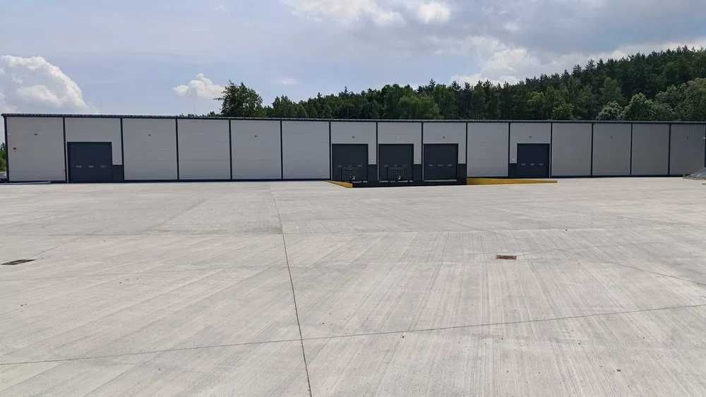 Nowa Hala magazynowa z rampą rozładunkową 500m2