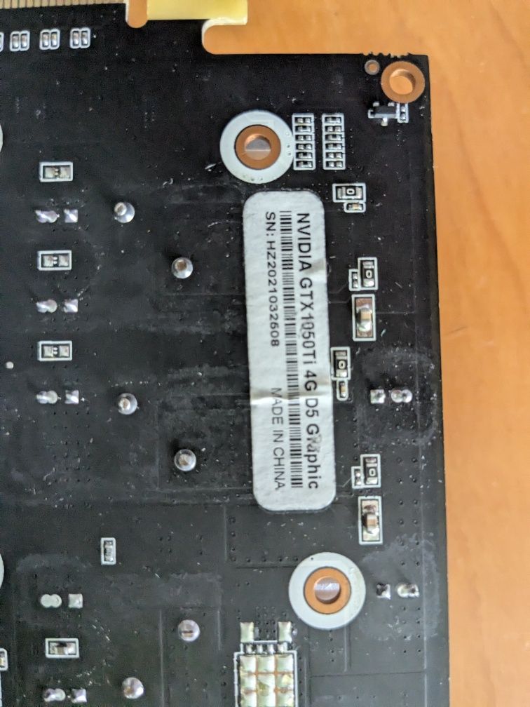Не робоча gtx 1050 ti 4gb 43 код