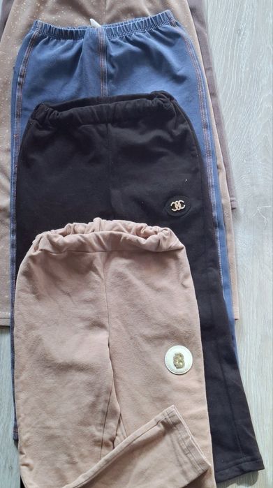 Spodnie dziewczęce 116