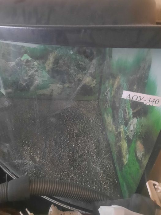 Акваріум 340літрів, грунт 10л