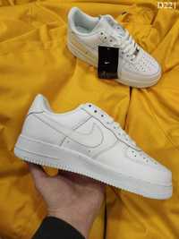 Чоловічі-Жіночі кросівки Nike Air Force Low білий D221 РОЗПРОДАЖ