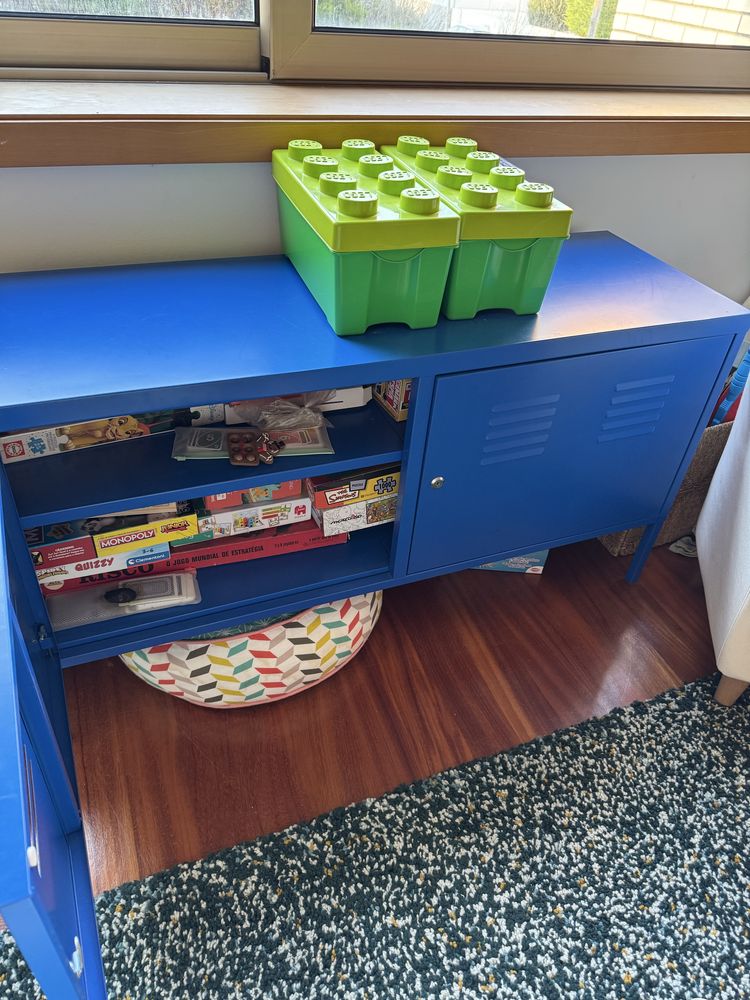 Aparador IKEA Metálico Azul