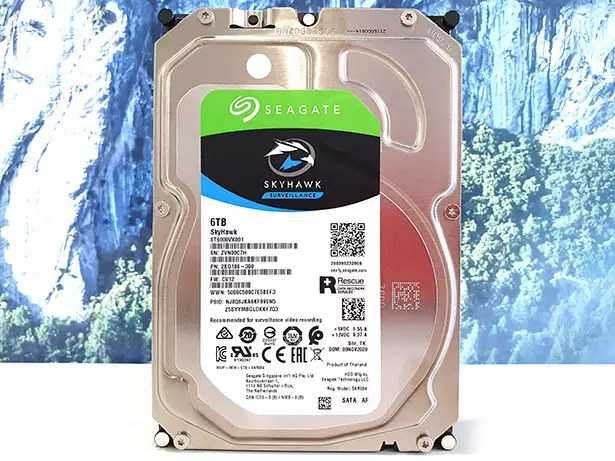 Seagate SkyHawk 8TB / Жесткий диск  8ТБ (НОВЫЙ)