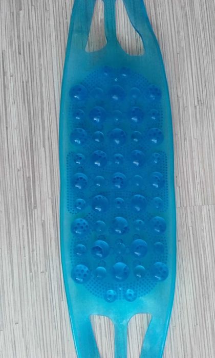 Pas masażer do masażu oraz mycia pleców, silikonowy