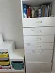 Estante com 6 gavetas - quarto crianca