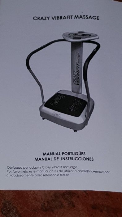 Aparelho Crazy Vibratório e Massagens