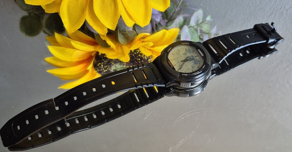 Stary zegarek męski CASIO ABX 53 Sprawny