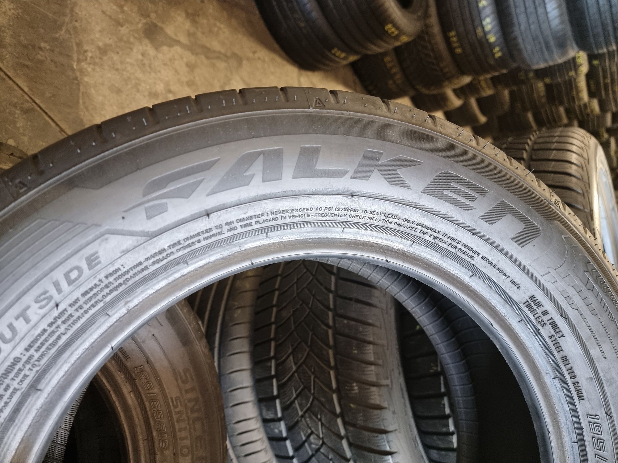 Шини літні 195х65хR15 Falken Sincera SN110 4 ШТ 85% Протектор 2021 рік