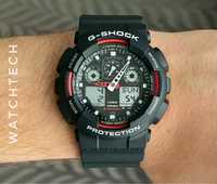 Годинник чоловічий Casio G-Shock GA-100-1A4 новий оригінал