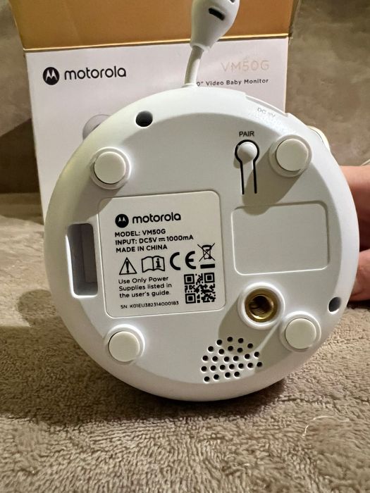 Motorola VM50G – Monitor de Bebé com Câmara e Ecrã 5