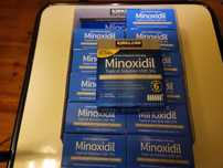 KIRKLAND MINOXIDIL 6 MESES 5% Líquido tópico crescimento cabelo