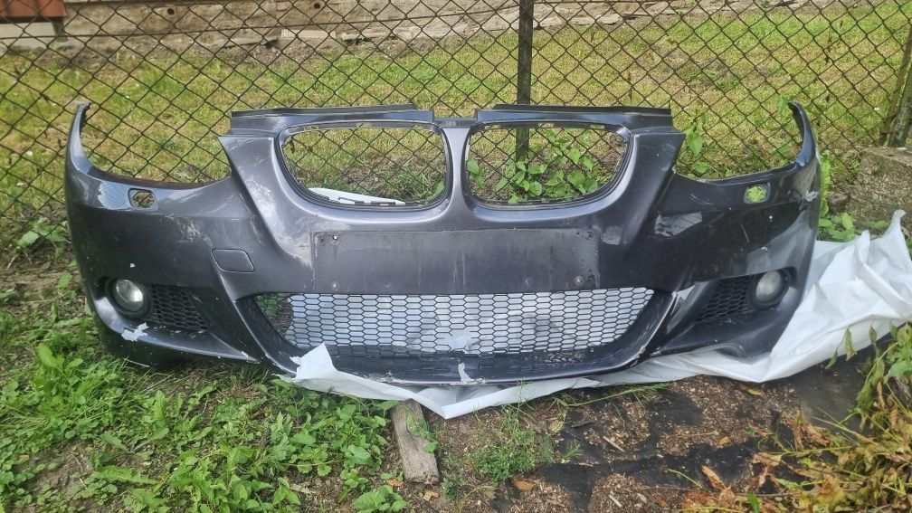 BMW E92 zderzak przód M pakiet A22 Sparkling Graphite