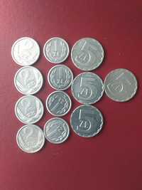 zestawy monet 1,2,5,zł aluminiowych