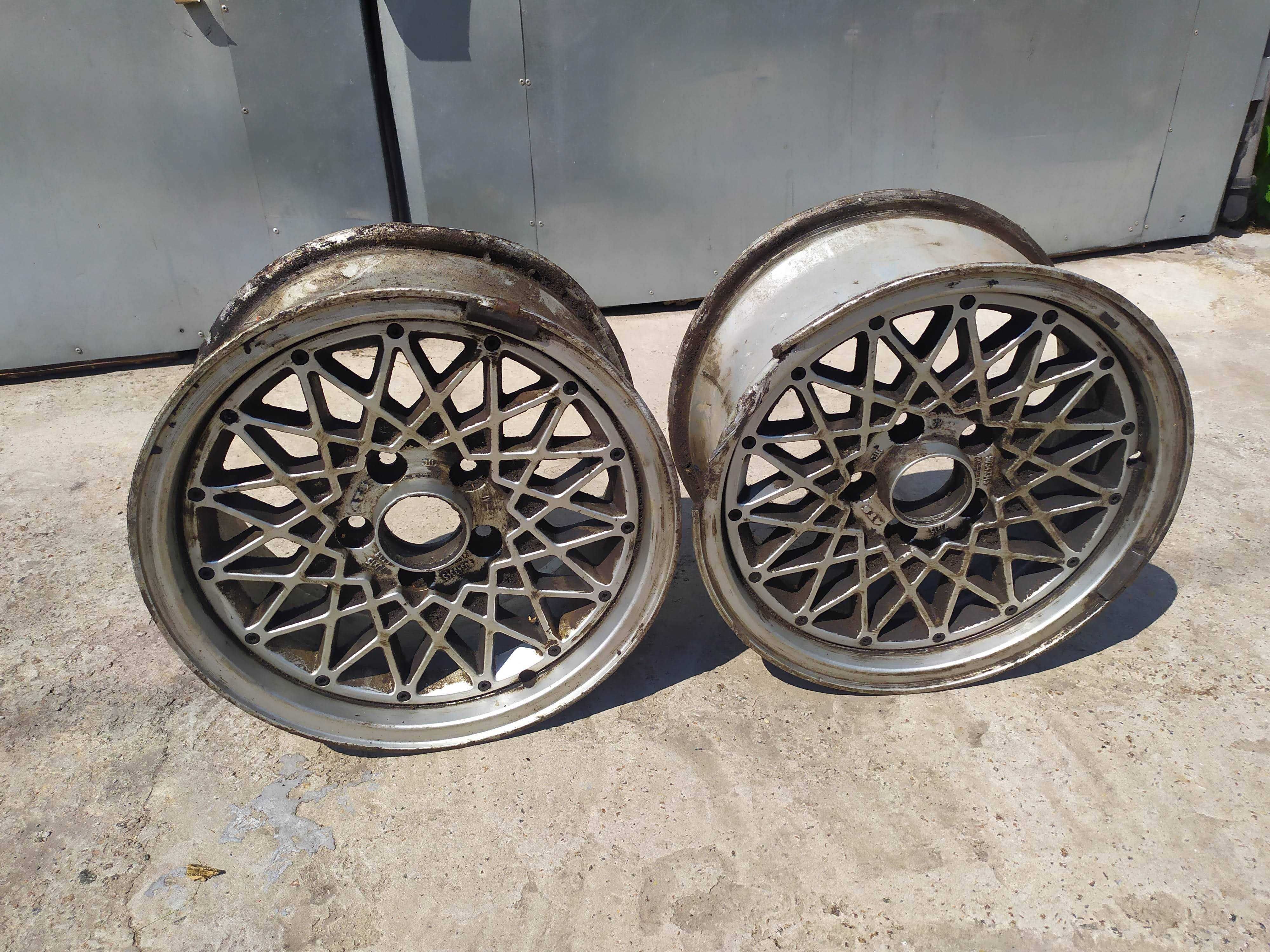 Німецькі диски як BBS на BMW ATS 7Jx15 ET33 R15 спиці алюмінієві 5x110