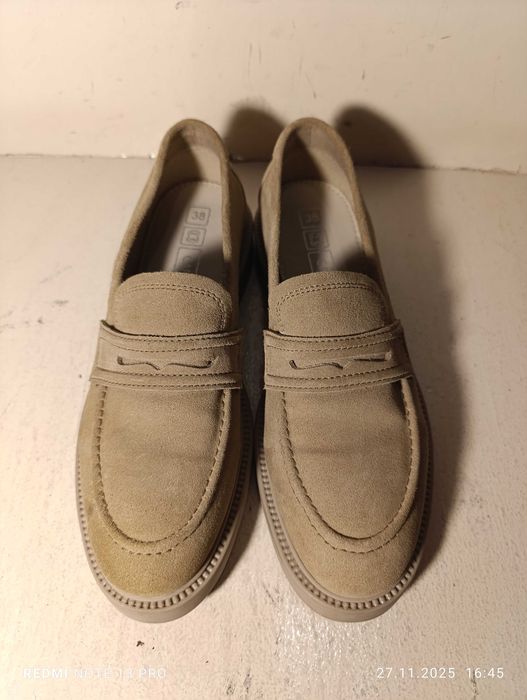 mokasyny skórzane Cafe Moda