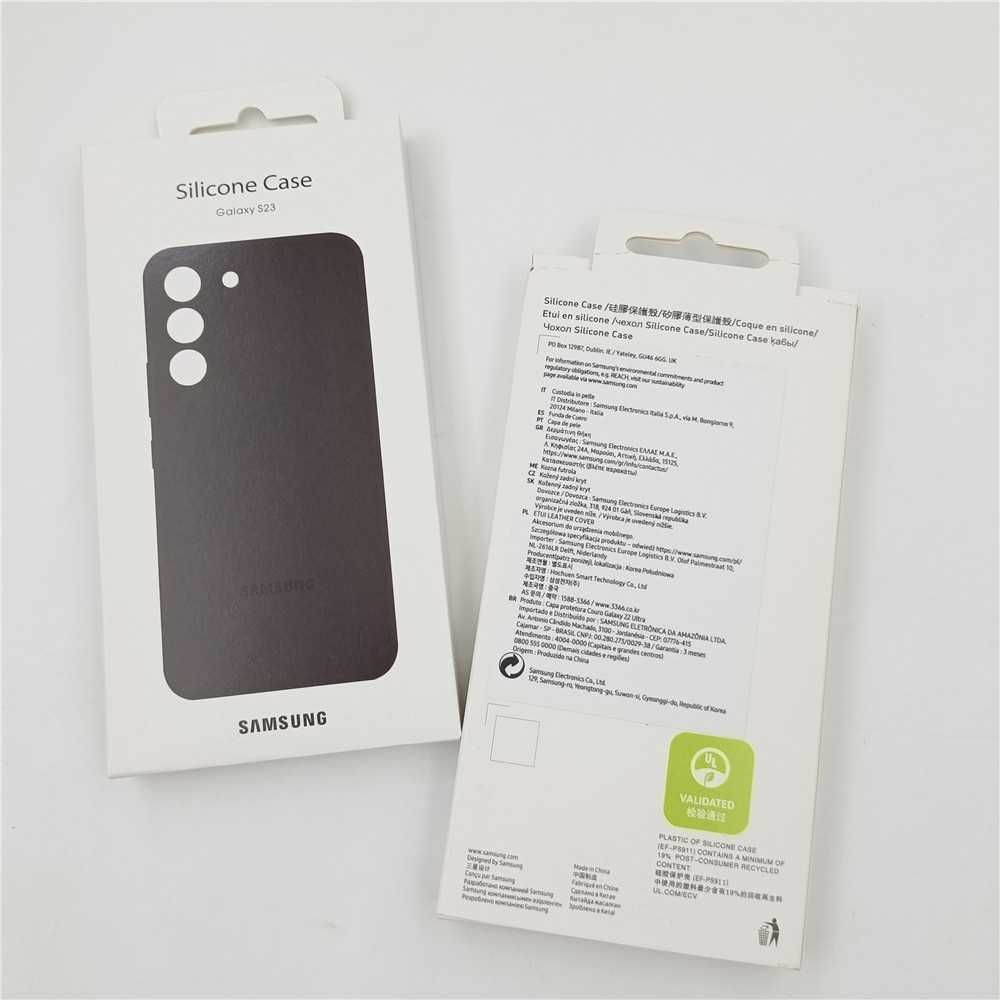 Nowy Case do Samsung Galaxy S23+ kolor Czarny Silikon