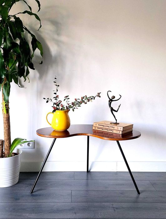 Mesa de Centro / Apoio Vintage (Anos 50/60). Coffee table / side table