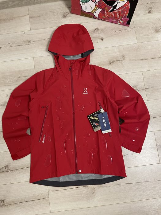 Куртка Haglofs жіноча gore tex вітровка мембранна водонепроникна нова