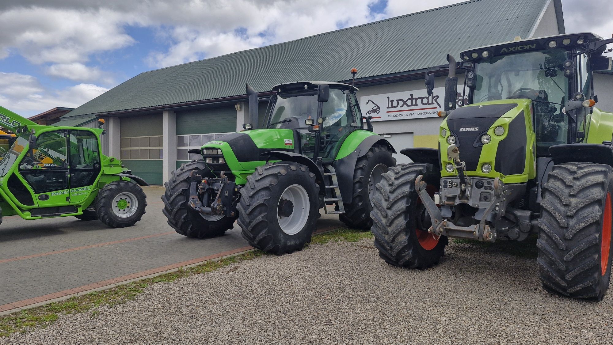 Deutz fahr m 650 orginał claas axion 810 case puma john deere 6930
