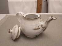 Czajnik Imbryk Porcelana Bogucice Nostalgia White.