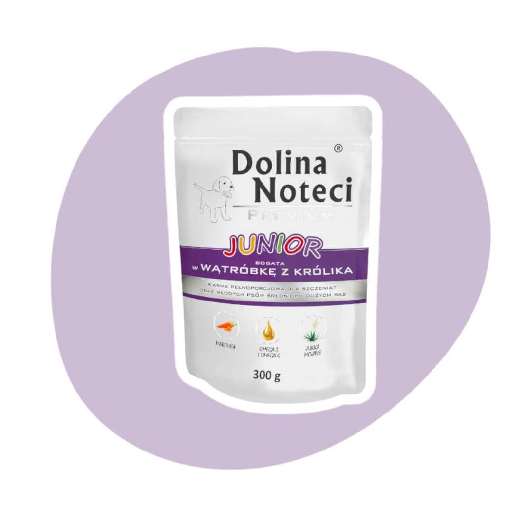 Dolina Noteci Premium Junior Wątróbka z królika 10x300g dla szczeniąt