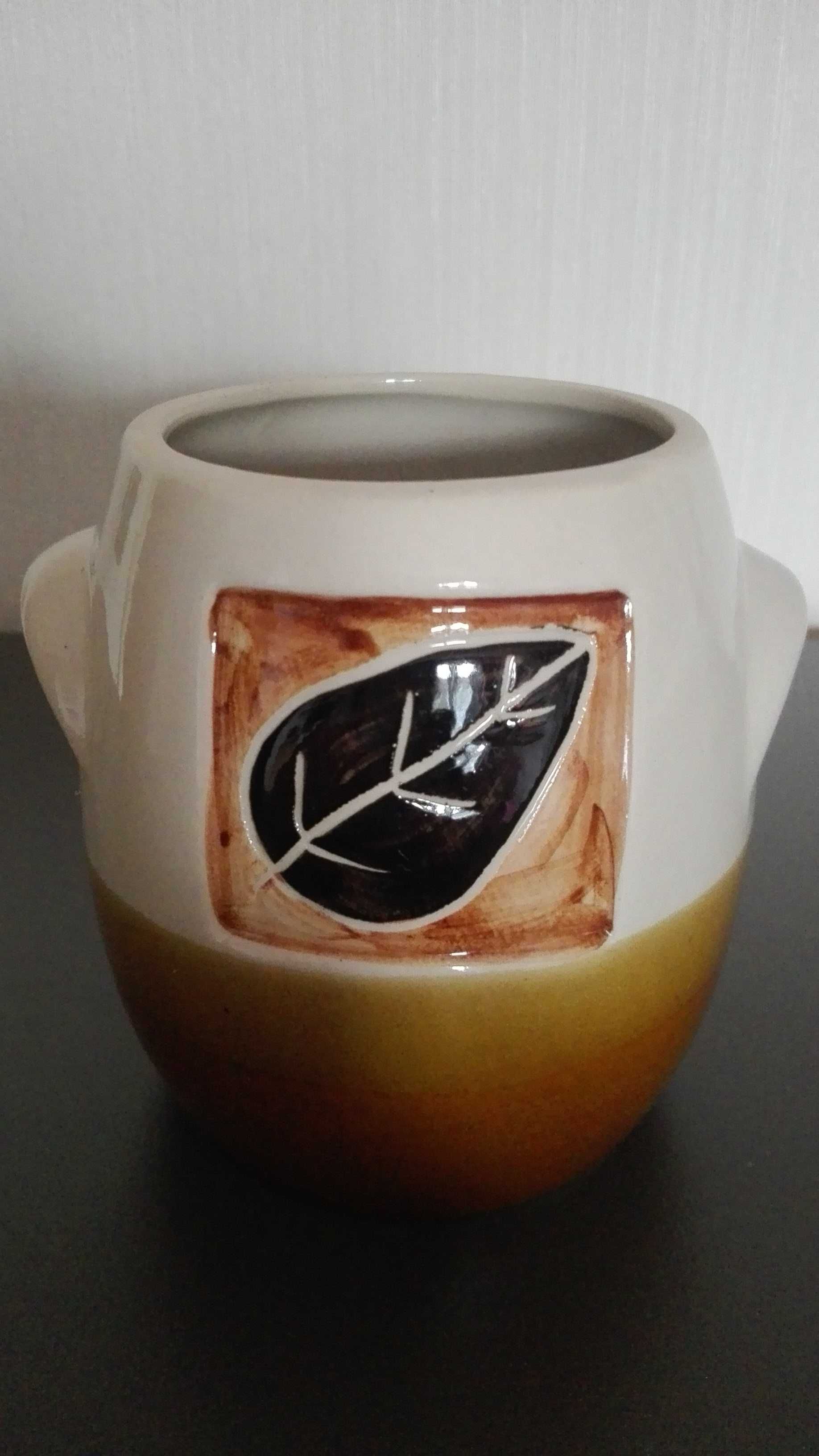Cukiernica, pojemnik na miód, porcelit