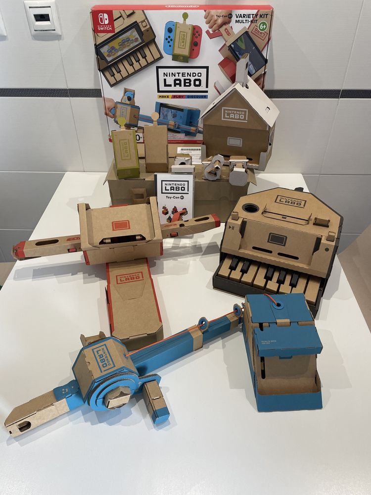 Nintendo Labo Variety Kit Toy-Con 01 MONTADO COMPLETO