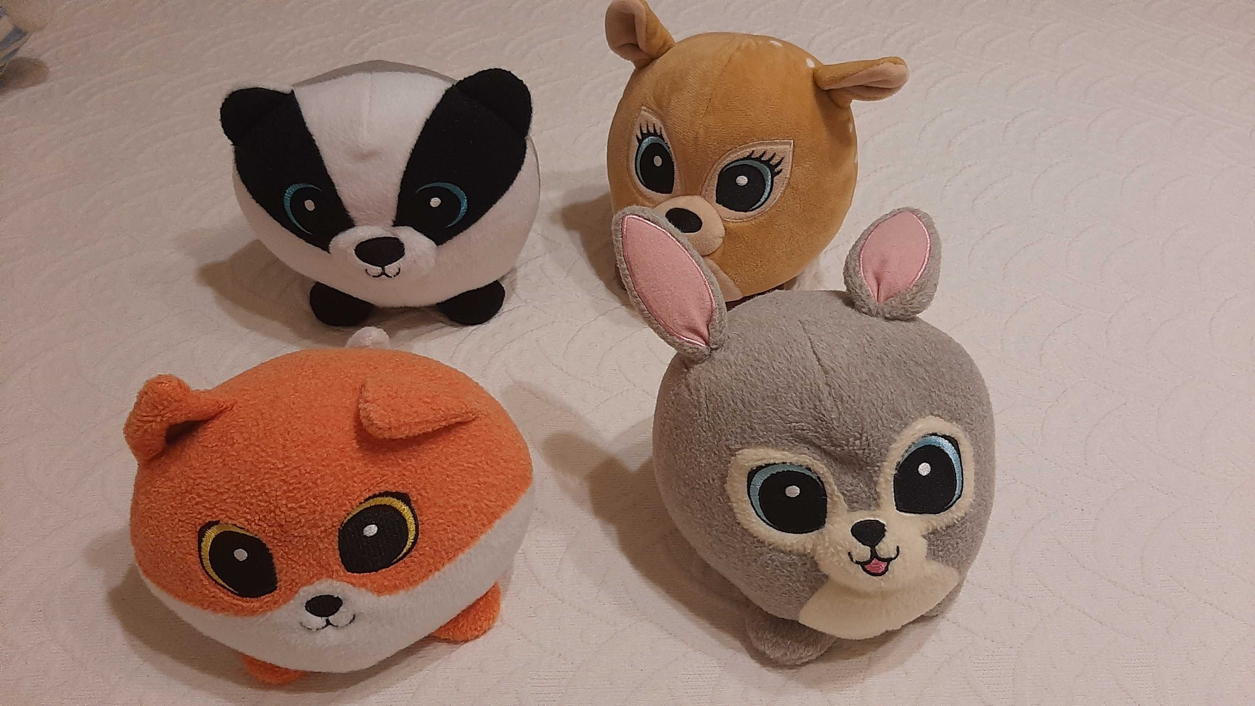 Peluche Animais do Bosque (Lebre e texugo não disponível)