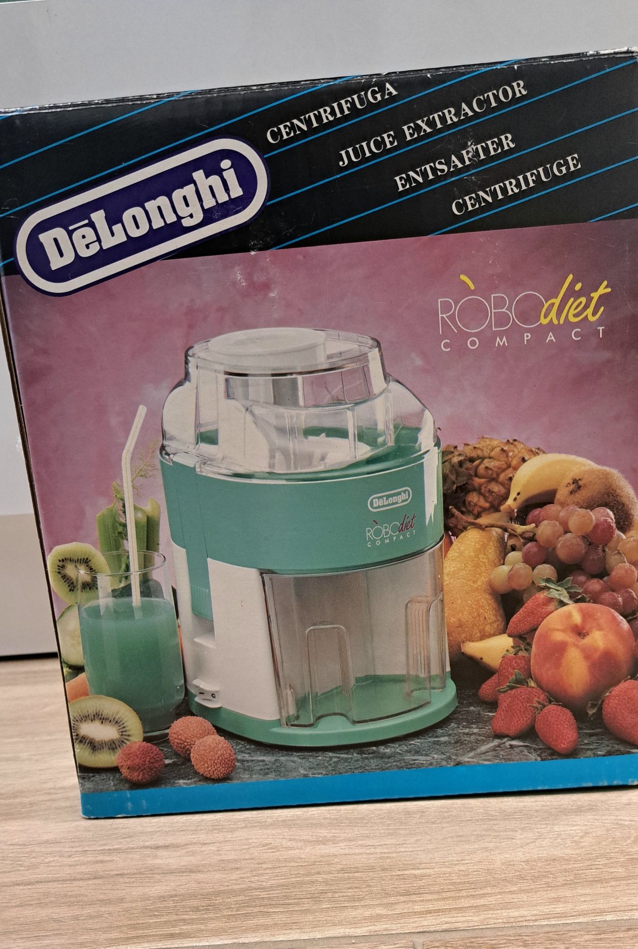 Sokowirówka DeLonghi RoboDiet Compact – jak nowa!