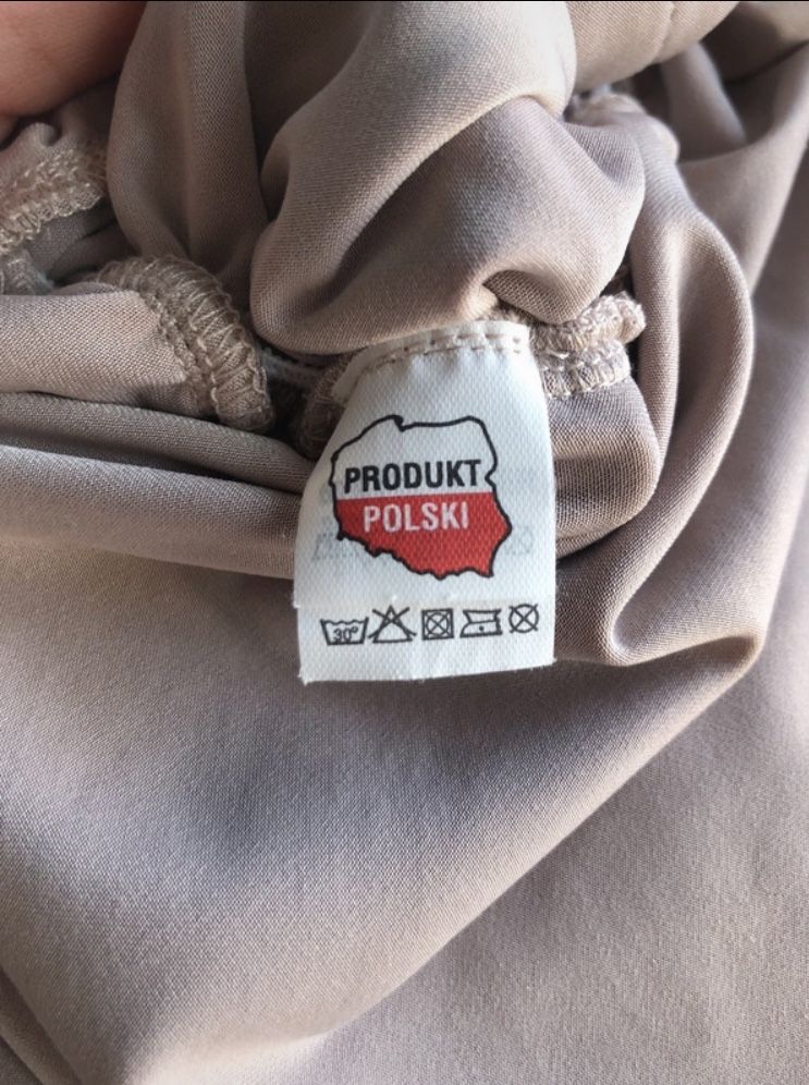 Nowa sukienka krotka marszczona Varlesca r. S polska produkcja