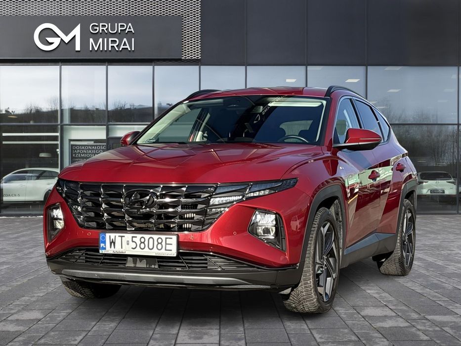 Hyundai Tucson 1.6 T-GDi 48V Platinum 4WD DCT Krajowy 1 Właściciel FV23%