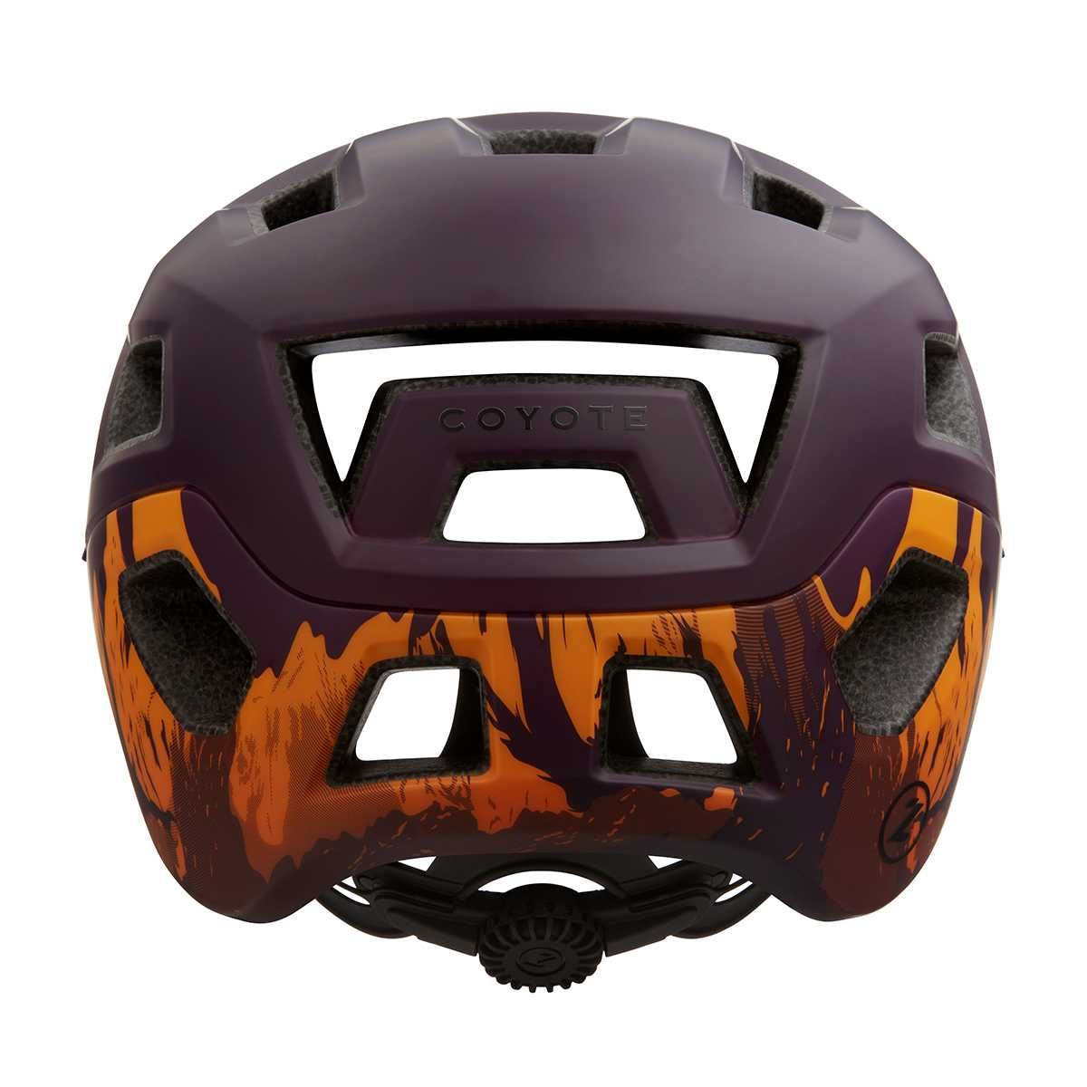 Kask rowerowy Lazer Coyote CE-CPSC matte mulberry orange