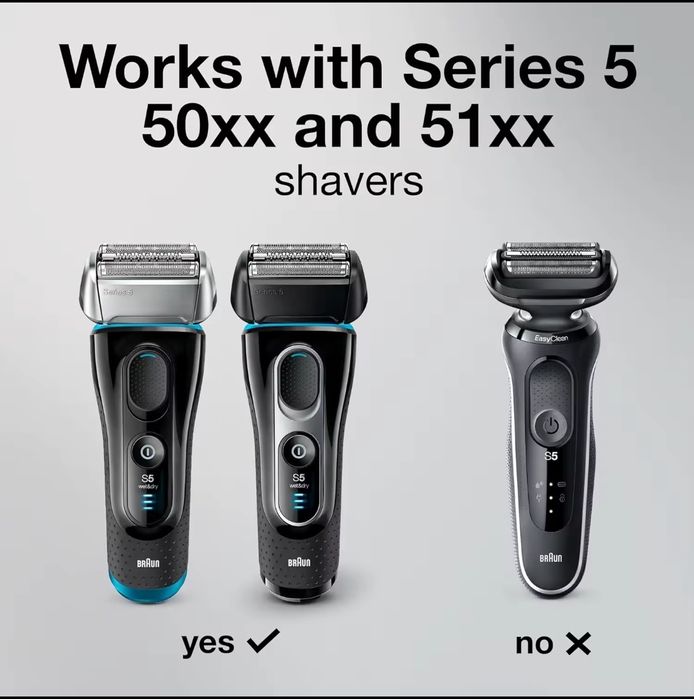 Для бритви Braun series 5 сітка та ріжучий блок