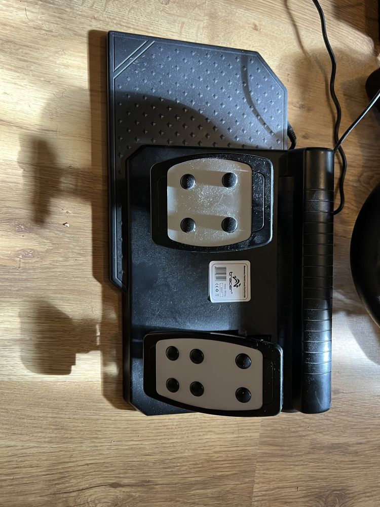 Kierownica TRACER Zonda PS2 / PS3 / USB – sprawna, retro