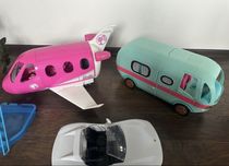 Zestaw Samolot Barbie / Camper LoL OmG / auto Rainbow High