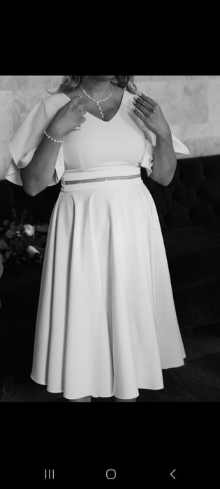 Sukienka ślub, komunia, chrzest, poprawiny r. 42